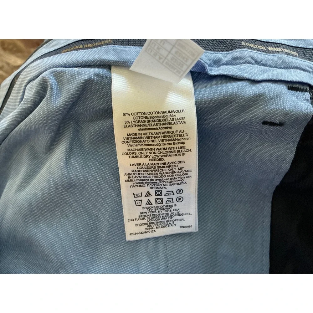 Brooks Brothers‎ Lightweight Advantage Chino Dark Green 52x32 New With Tags